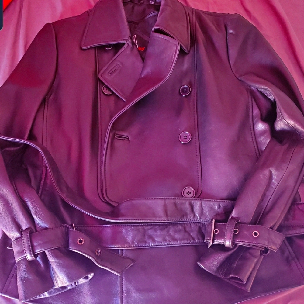 Soft butter leather jacket